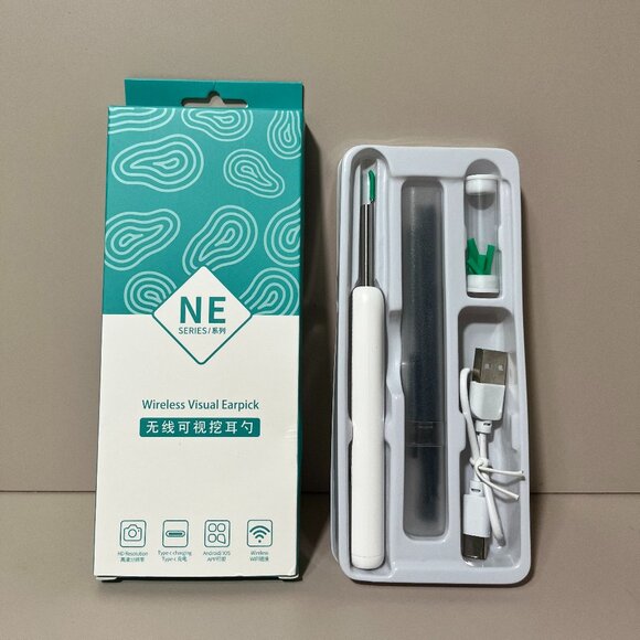 WIFI Portable Visual Ear Wax Removal Tool with Camera Wireless Earpick Cleaner - Picture 8 of 8